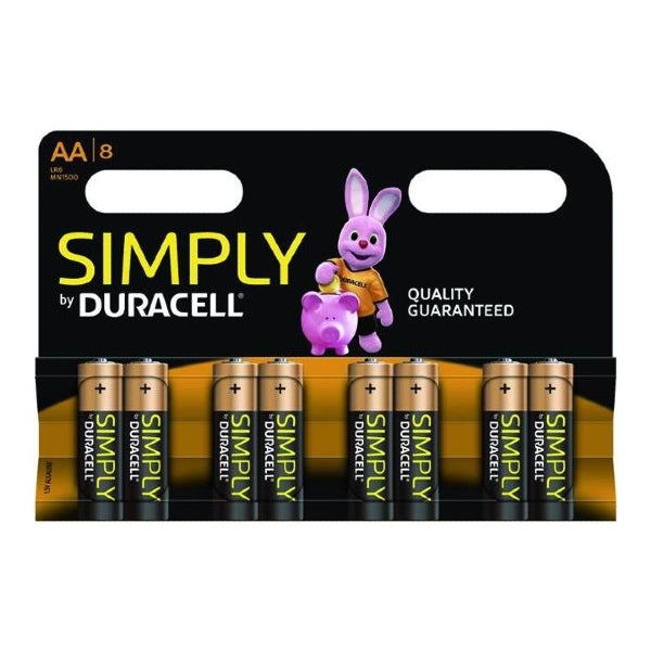 Duracell Stilo Tipo AA x8 Duracell Stilo Tipo AA x8